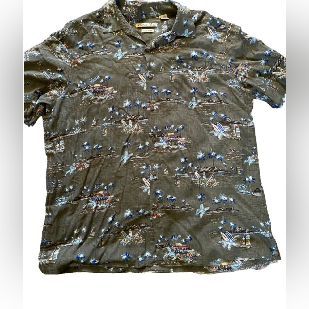 Batek Bay easy care men's size XL button down shirt